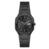 Guess Oliver Black Rectangle Quartz Men Watch - GW0978G4 - KRISHNA WATCH COMPANY