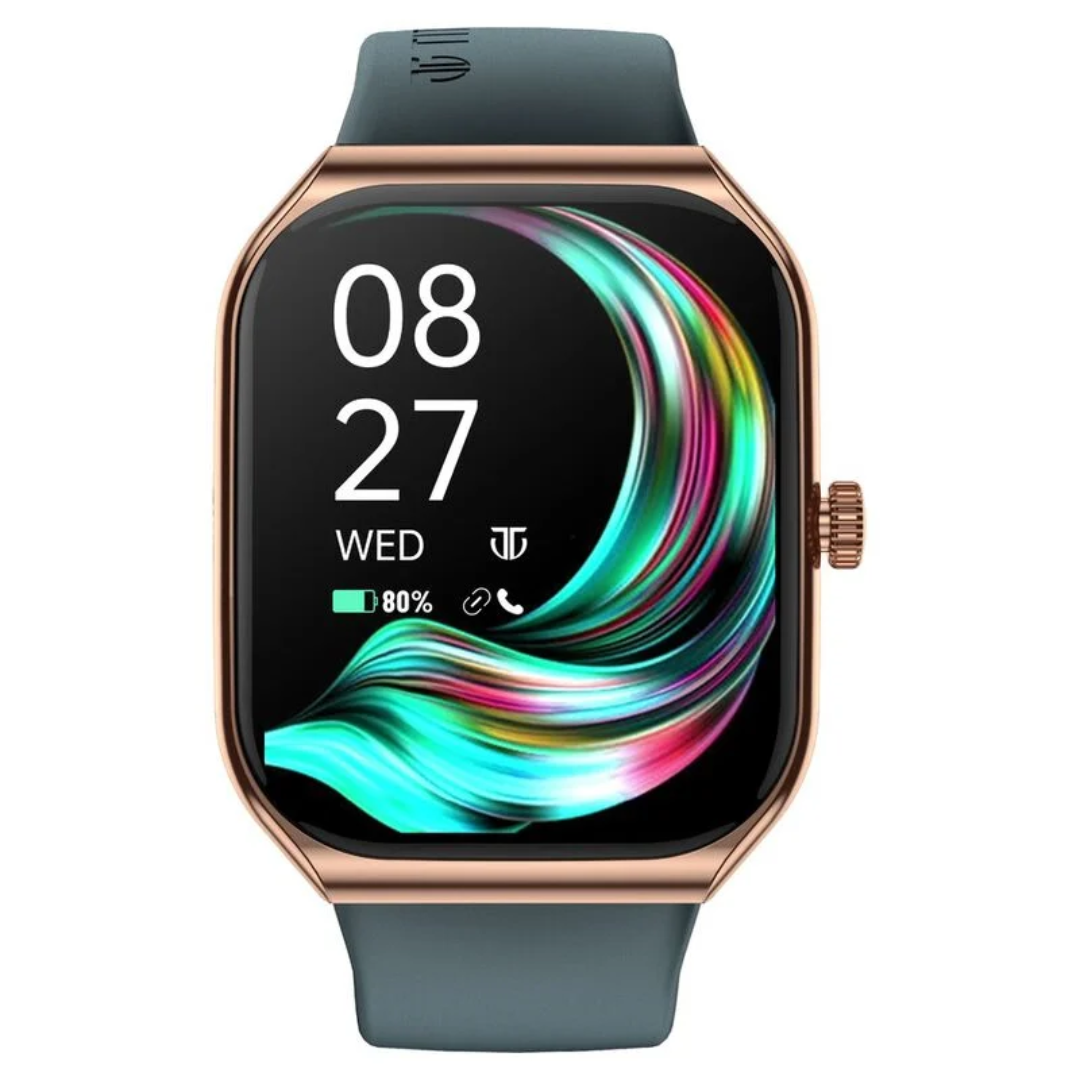 Titan Smart Watch with 1.96 Inch AMOLED Display | 410 x 502 Pixel Resolution | AI Voice Assistant | Multiple Menu Styles 90188AP03 - KRISHNA WATCH COMPANY