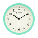 Contemporary Green Wall Clock with Silent Sweep Technology - W0060PA01A