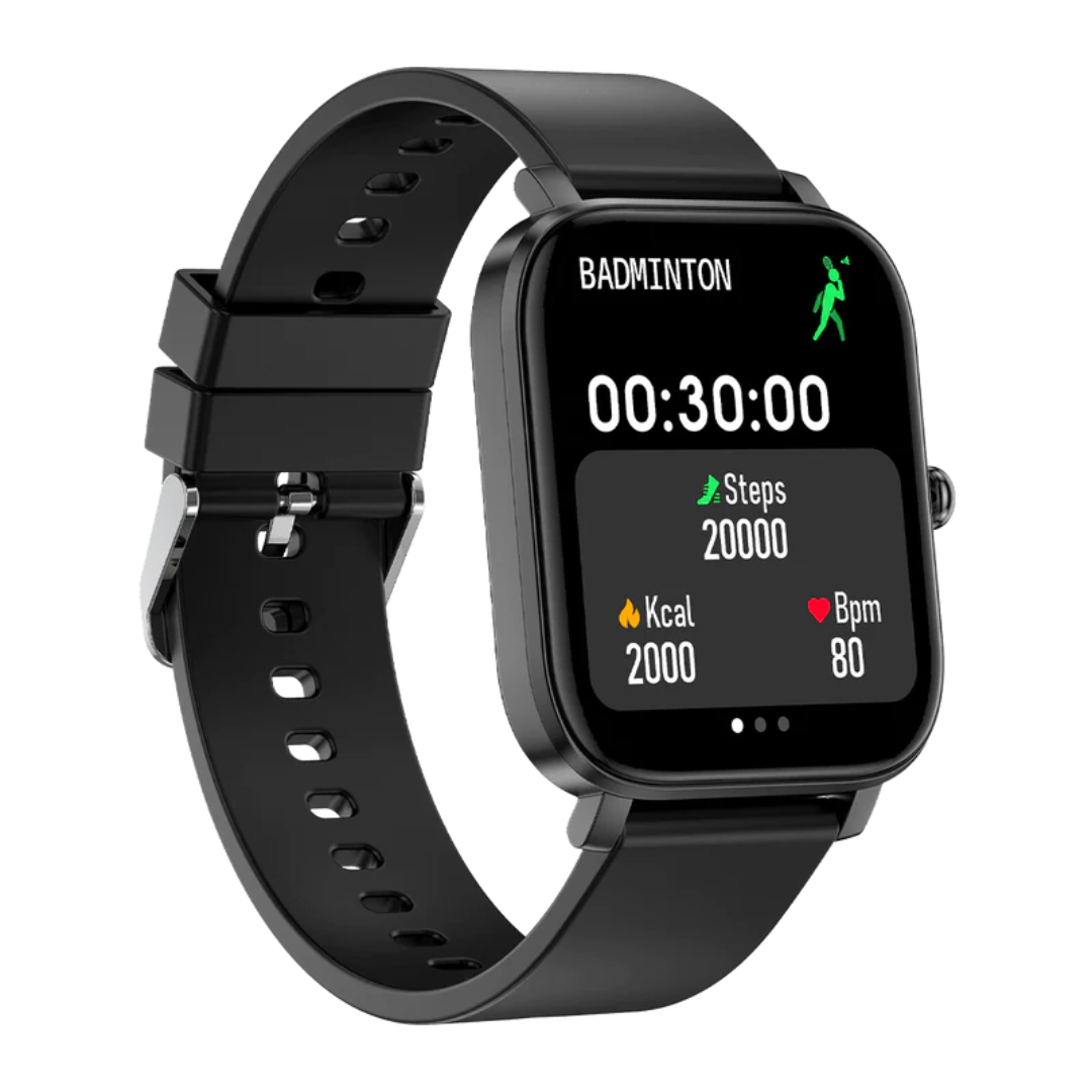 Crossbeat Smart Watch Ignite Fit Black - KRISHNA WATCH COMPANY