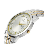 Titan Bandhan Silver White Dial Stainless Steel Pair Watches NP17742565BM01