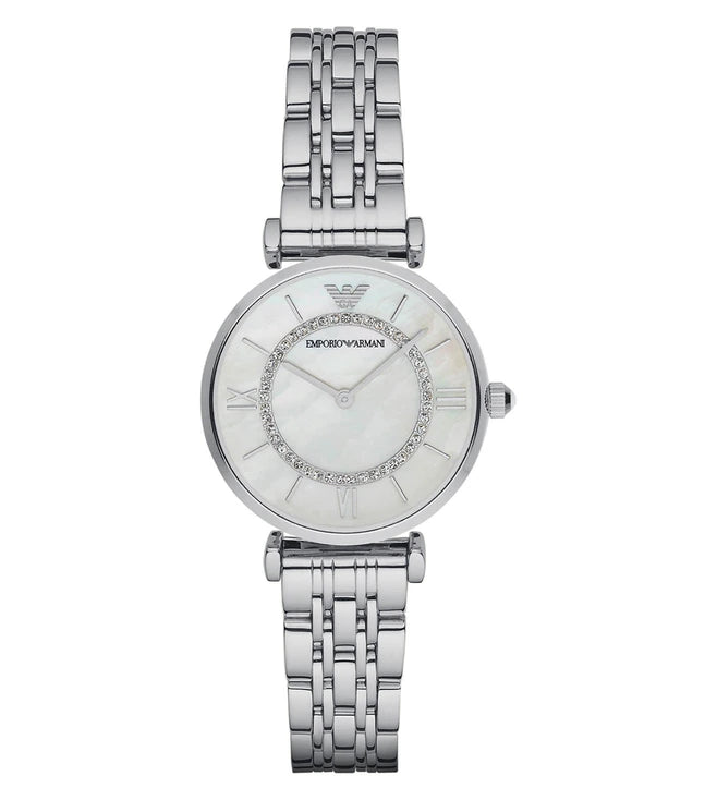 EMPORIO ARMANI Gianni T-Bar Analog Watch for Women AR1908 - KRISHNA WATCH COMPANY