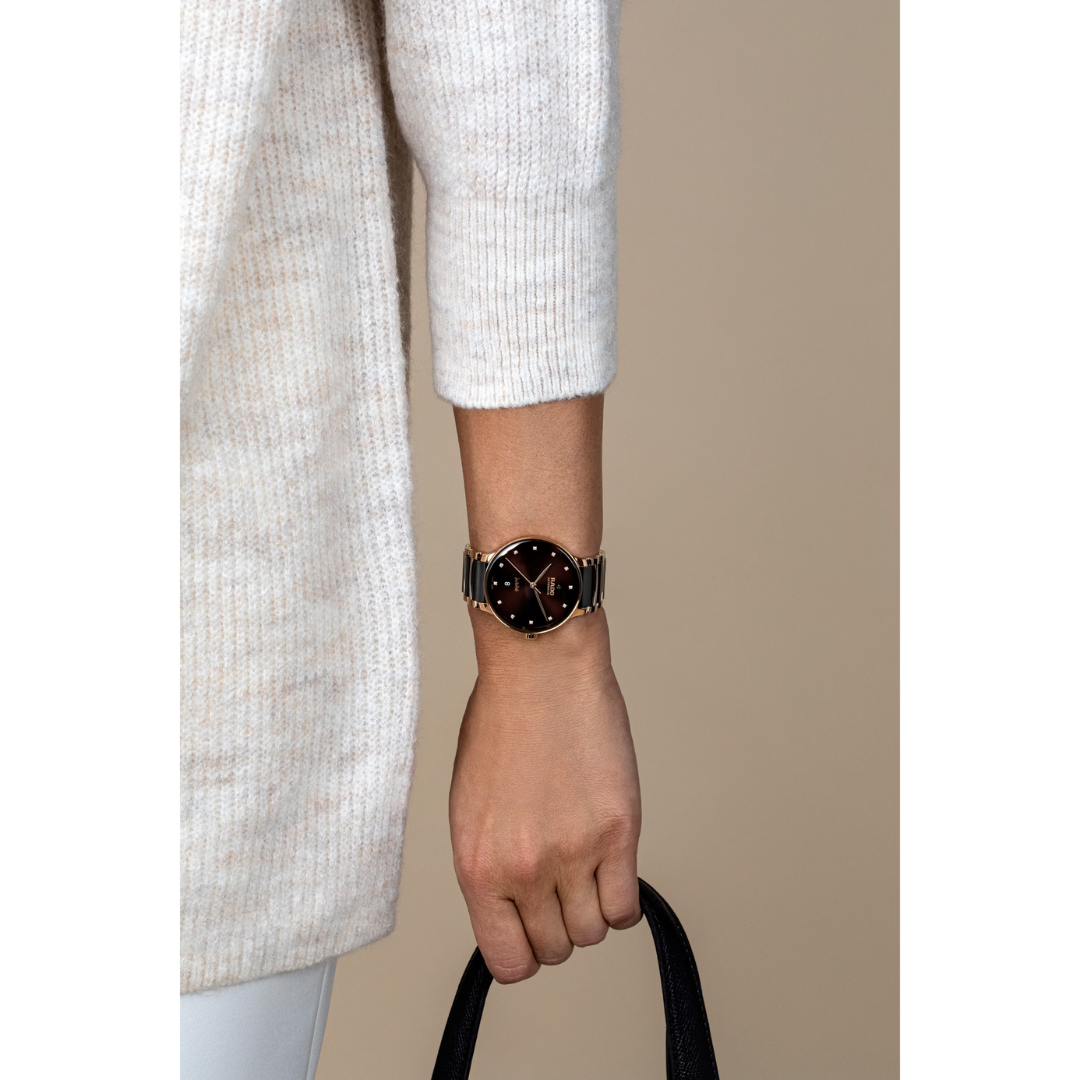 RADO Centrix Automatic Diamonds R30017732 - KRISHNA WATCH COMPANY