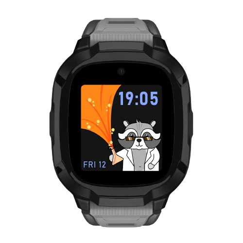 Noise Junior Explorer 2 Smart Watch for Kids with 4G SIM Compatible, 2-Way Video & Voice Calling, Geofencing, Real Time Location Monitoring via Google Maps, IP68, SOS Emergency Alerts (Lava Blast)