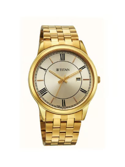 Titan Karishma Festive 3.0 Analog Watch For Men - 10060YM01 - KRISHNA WATCH COMPANY