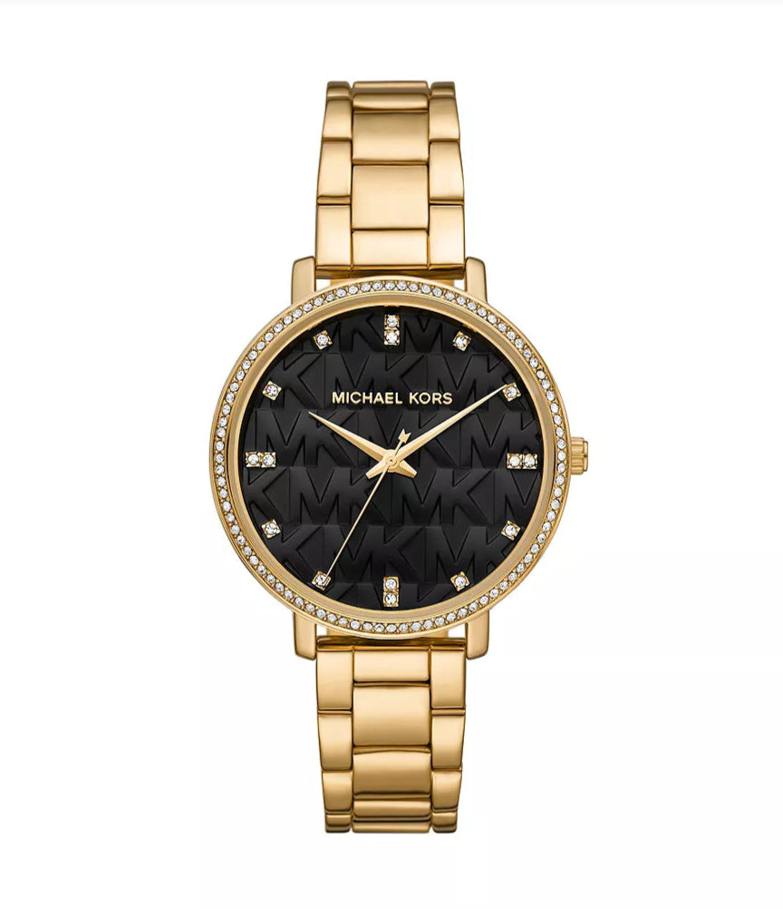 Michael Kors Pyper Three-Hand Stainless Steel Watch - MK4916 - KRISHNA WATCH COMPANY