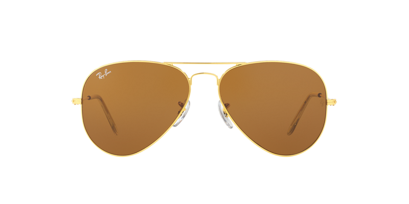 Ray-Ban Unisex UV Protected Brown Lens Pilot Sunglasses - 0RB3025I L9797 58