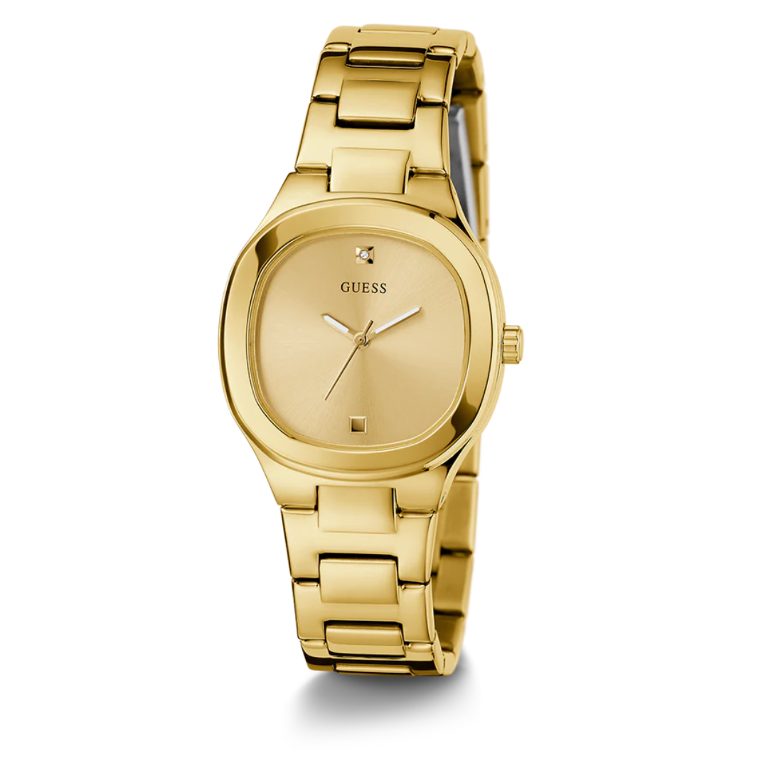 Guess Ladies Gold Tone Analog Watch GW0615L2 - KRISHNA WATCH COMPANY