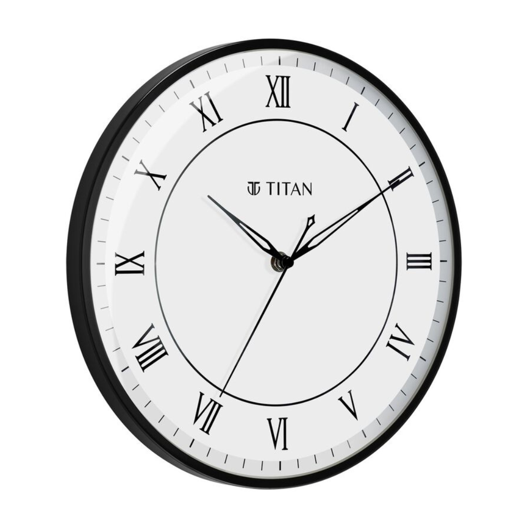Classic White Dial Color Silent Sweep Technology - 30.4 cm X 30.4 cm (Medium) W0022MA02A - KRISHNA WATCH COMPANY
