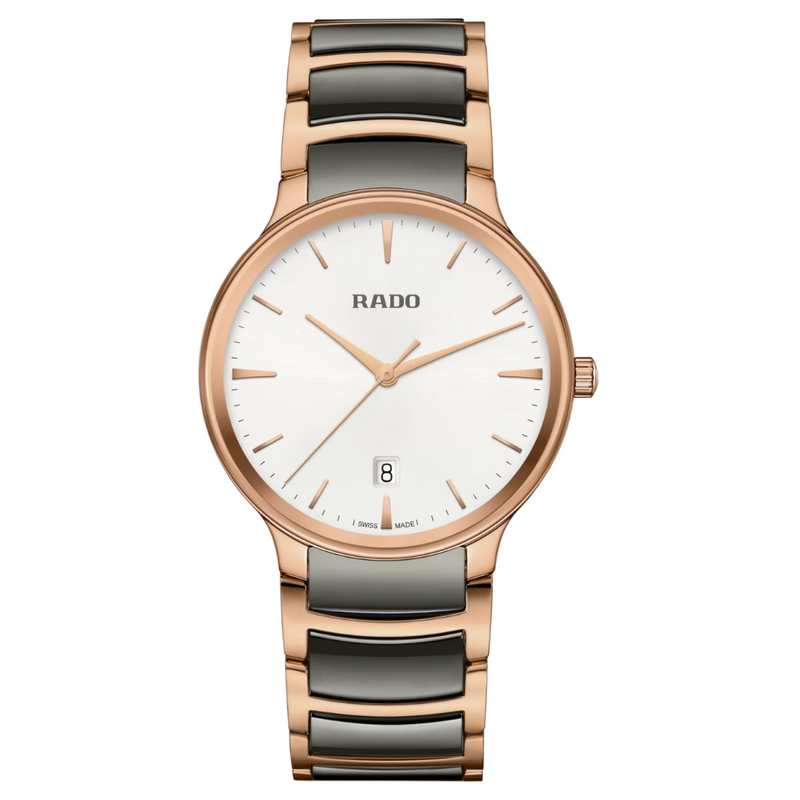 RADO Centrix Unisex Stainless steel / PVD Watch - R30023012 - KRISHNA WATCH COMPANY