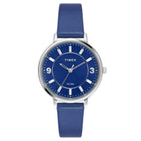 TIMEX Women Blue Round Dial Analog Watch - TWEL15818