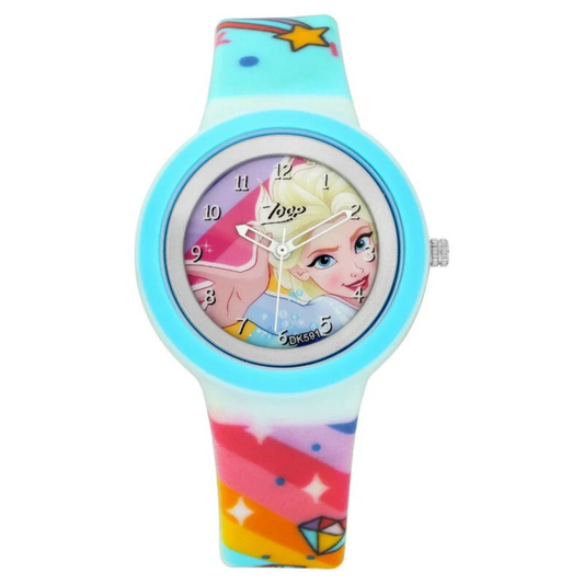 Zoop By Titan Quartz Analog Multicoloured Dial PU Strap Watch for Kids NR26006PP07W