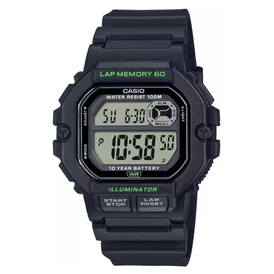 Casio Youth Men Quartz watch - WS-1400H-1AVDF - D269 - KRISHNA WATCH COMPANY