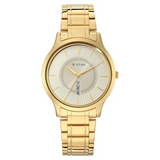 Titan Quartz Analog with Day and Date Yellow Dial Watch for Men - 1845YM01 - KRISHNA WATCH COMPANY