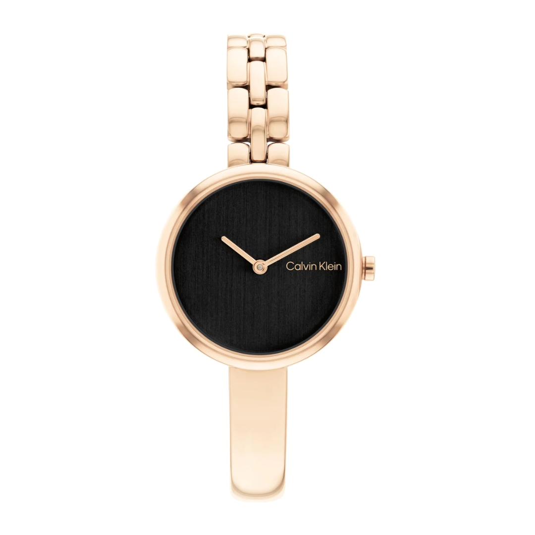 Calvin Klein Female Black Analog Stainless Steel Watch 25200280 - KRISHNA WATCH COMPANY