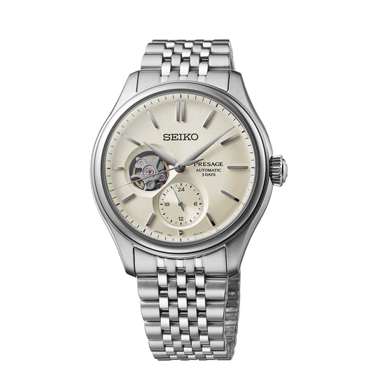 Seiko Presage Classic Series Shiro-iro Open heart - SPB469J1 - KRISHNA WATCH COMPANY