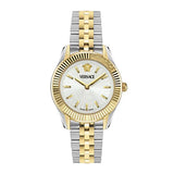 Versace Greca Time Women Quartz Silver Dial Watch VE9CA0224