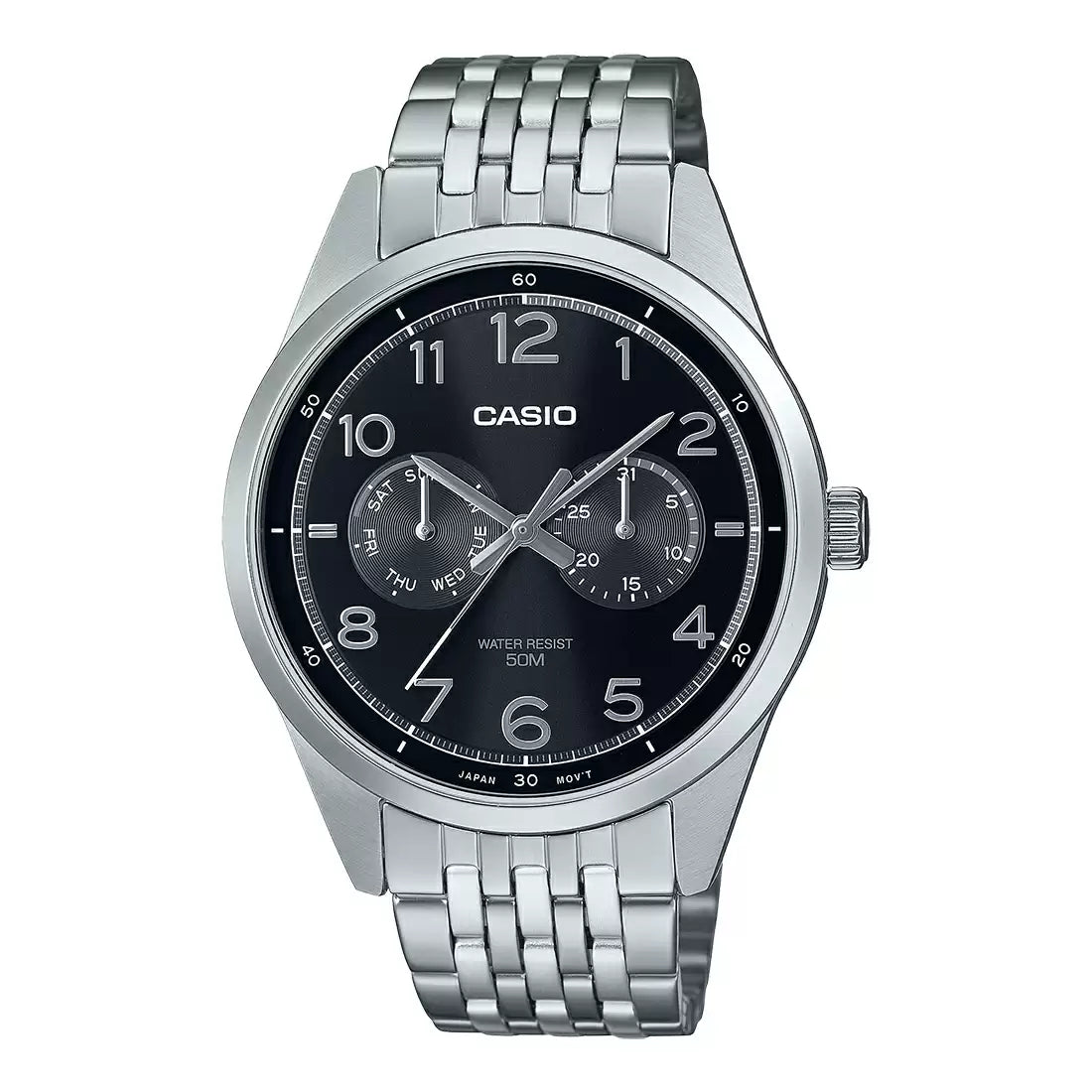 Casio Enticer Men MTP-E340D-1AVDF - A2330 - KRISHNA WATCH COMPANY