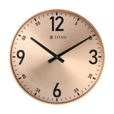 Sunray Finish Slim Wall Clock in Rose Gold - 36 cm x 36 cm (Medium) W0037PA01 - KRISHNA WATCH COMPANY