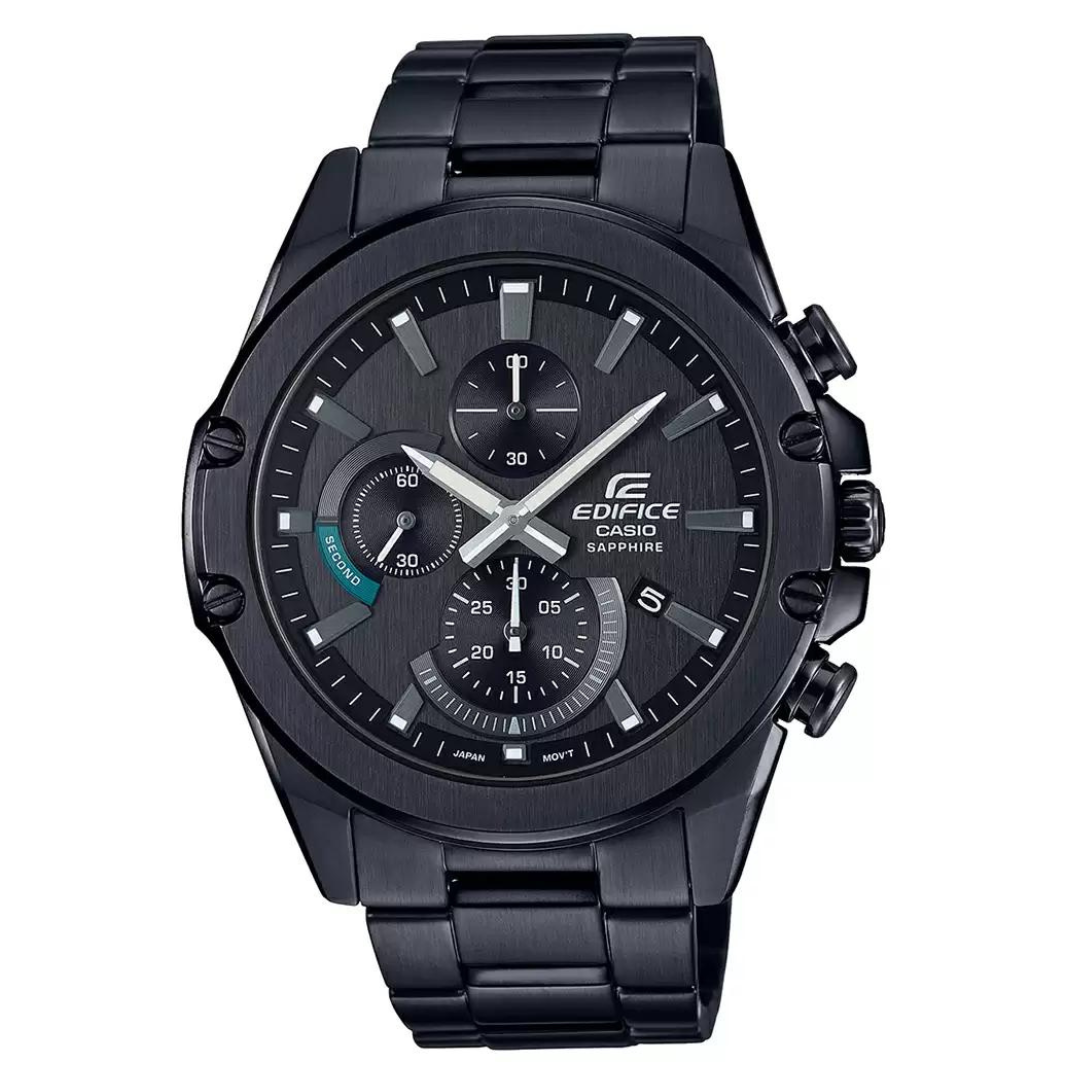 Black Chronograph - Men's Watch EDIFICE EFR-S567DC-1AVUDF (EX508) - KRISHNA WATCH COMPANY