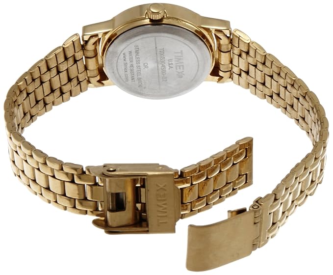 TIMEX Women's Gold Analog Stainless Steel Watch - B304 - KRISHNA WATCH COMPANY