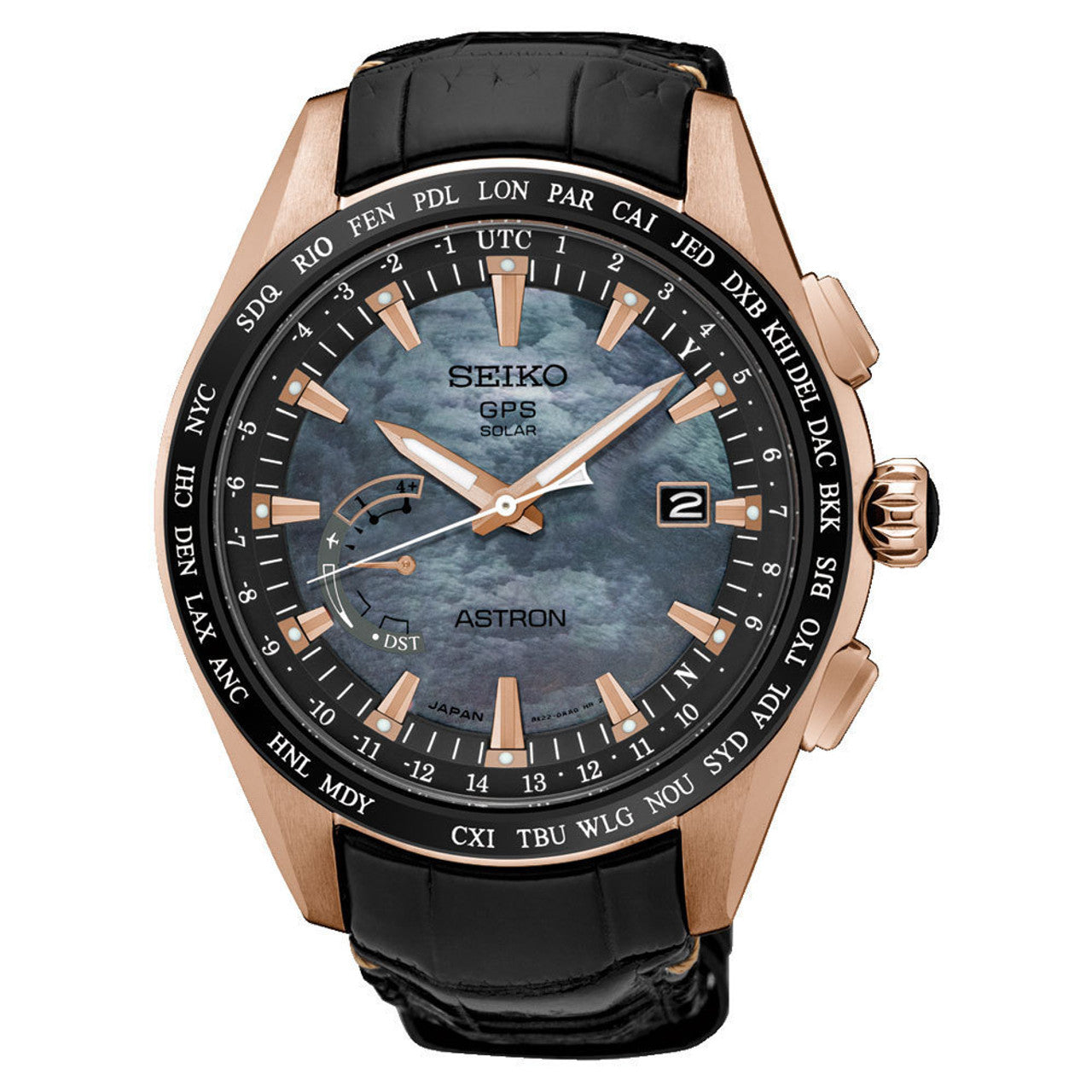 SEIKO Astron GPS Novak Djokovic Limited Edition Men's Watch - SSE105J1 - KRISHNA WATCH COMPANY