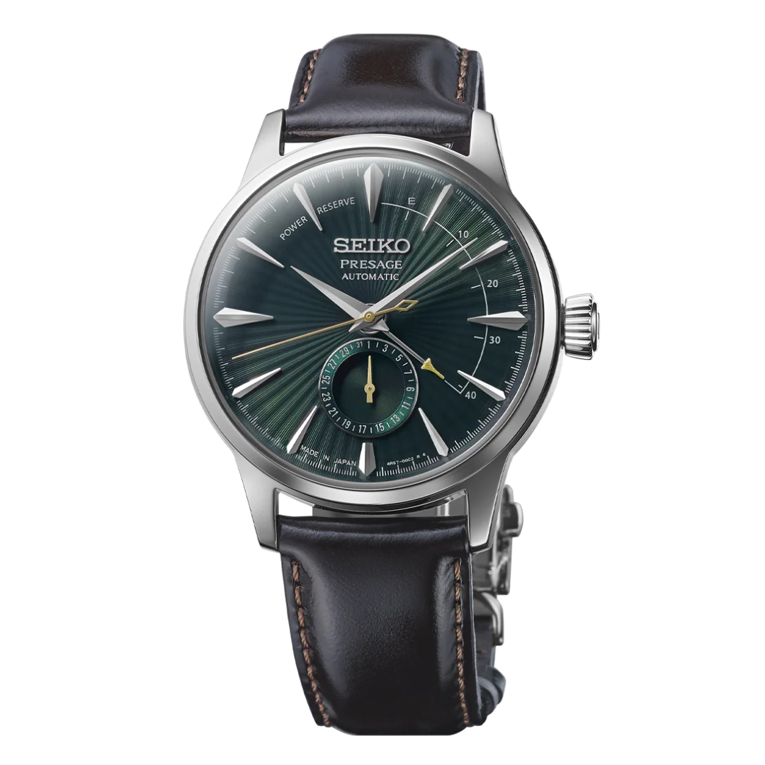 Seiko Midnight Mockingbird Presage Cocktail Time Power Indicator SSA459J1