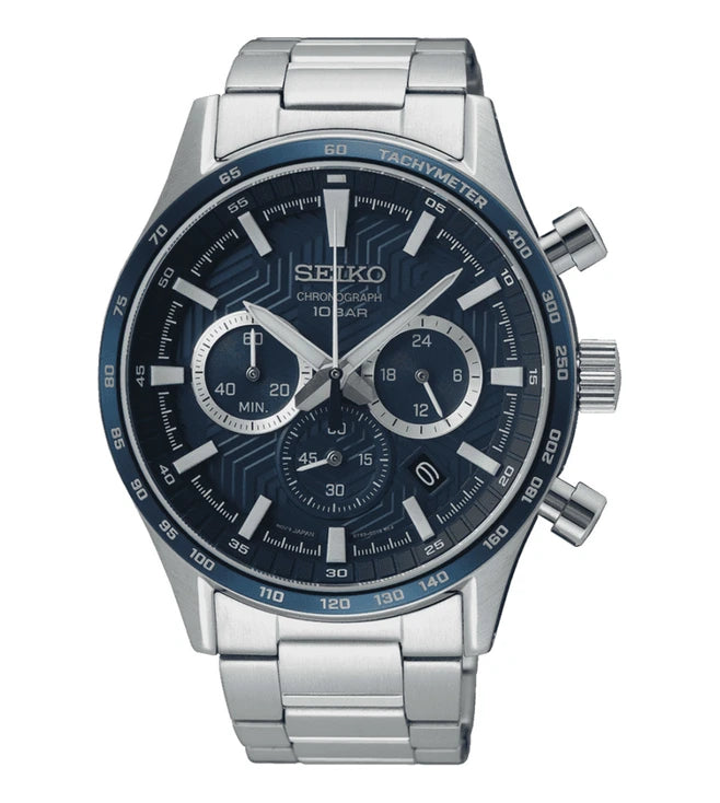 SEIKO Automatic Chronograph Watch for Men SSB445P1 - KRISHNA WATCH COMPANY