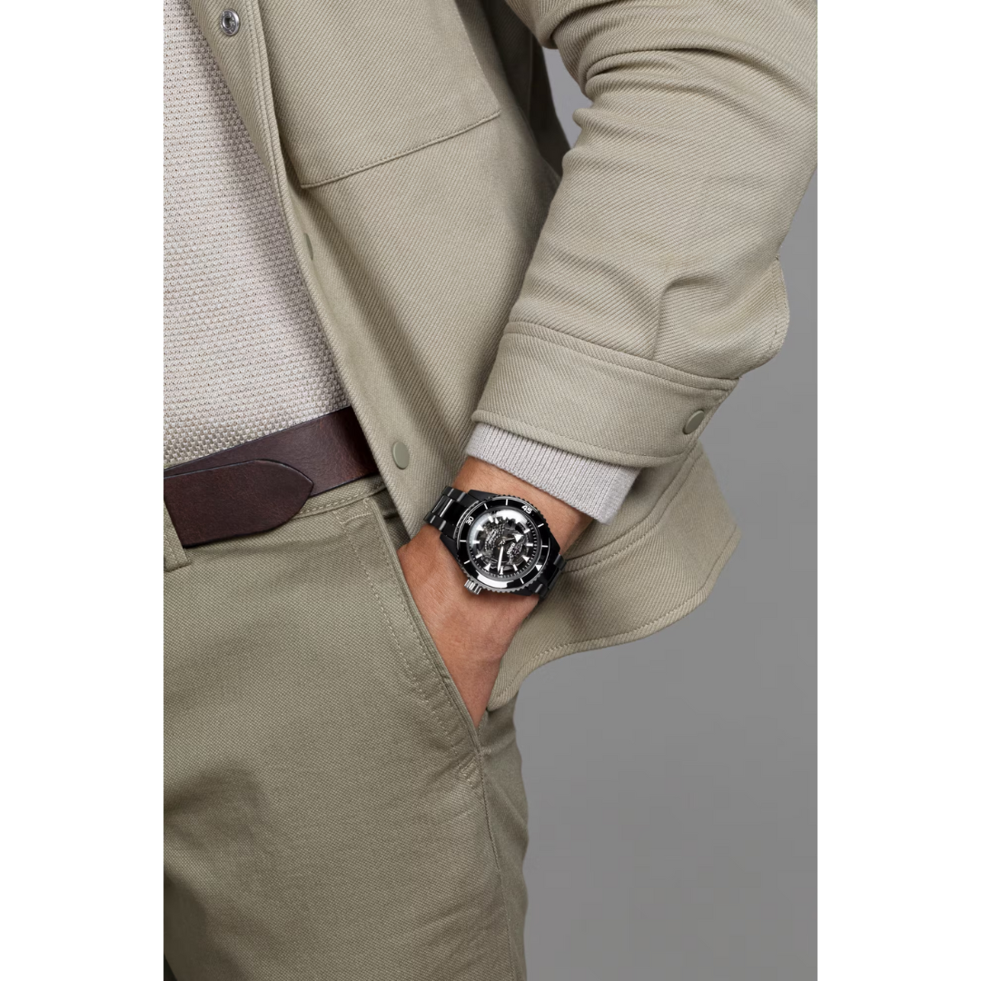 RADO Captain Cook High Tech Ceramic R32127152 - KRISHNA WATCH COMPANY
