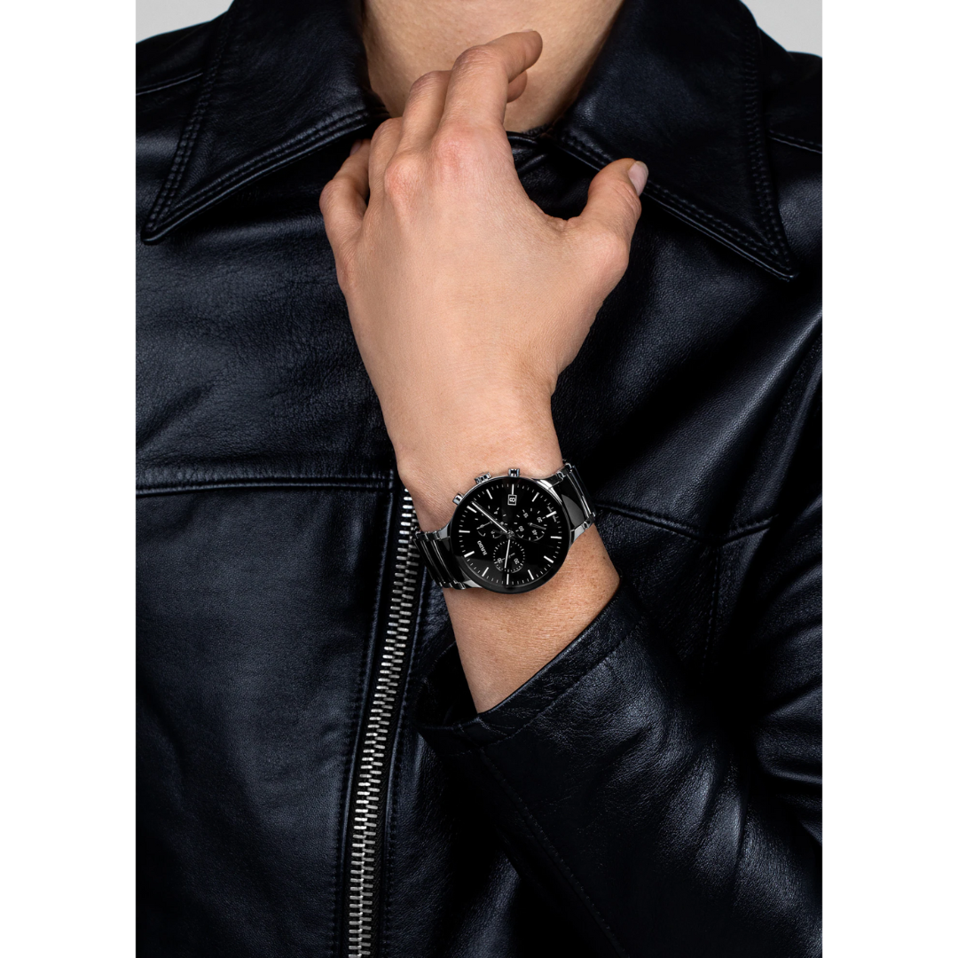 RADO Centrix Chronograph Watch for Men R30130152 - KRISHNA WATCH COMPANY