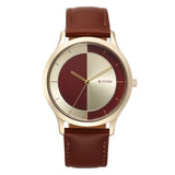 Titan Yin & Yang Red Dial Analog Watch for Men - 1825WL04