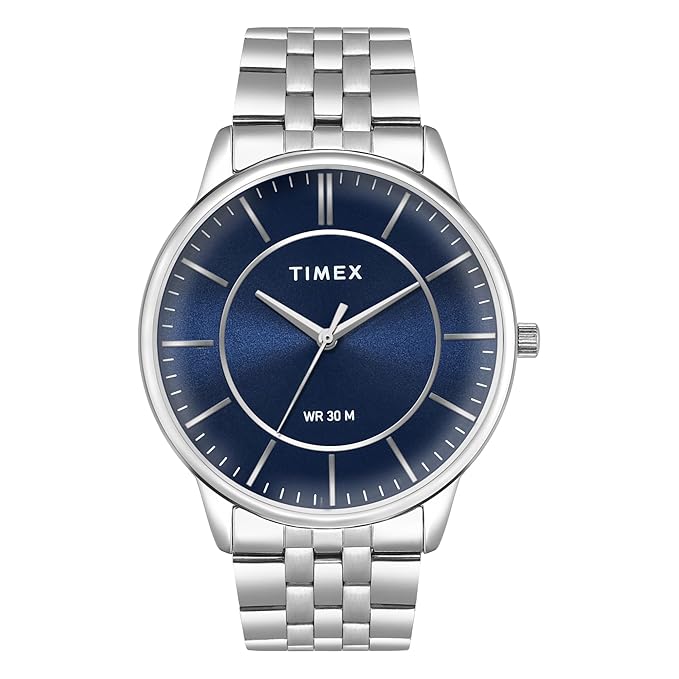 TIMEX Blue Round Dial Analog Mens Watch - TWTG12102