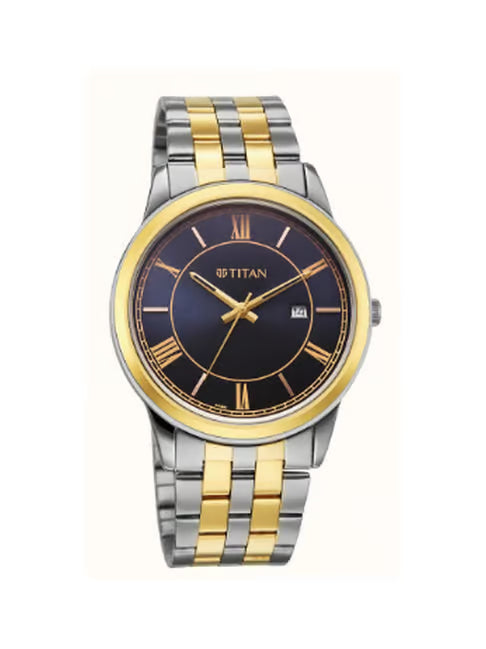Titan Karishma Festive 3.0 Analog Watch For Men - 10060BM03 - KRISHNA WATCH COMPANY