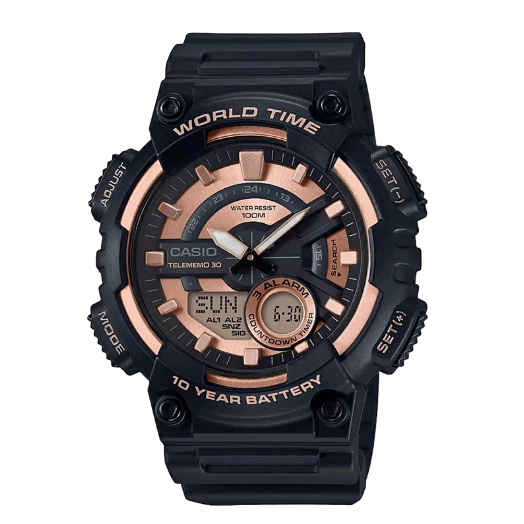 CASIO Youth AEQ-110W-1A3VDF - AD222 - KRISHNA WATCH COMPANY