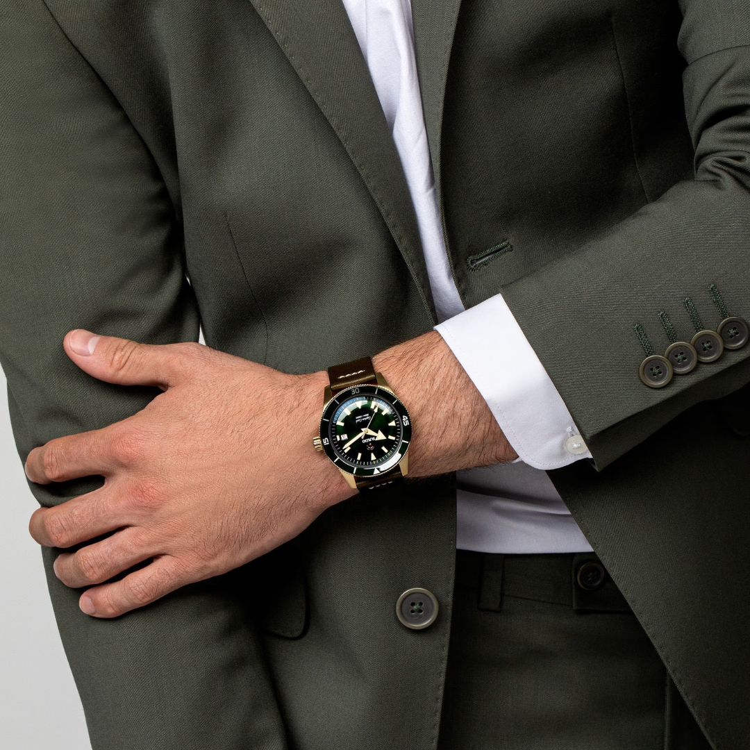 RADO Captain Cook Automatic Bronze R32504315 - KRISHNA WATCH COMPANY