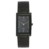 Titan Edge Black Dial Analog Stainless Steel Strap Watch for Men 1043NM01