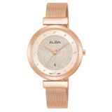 Alba Pink Shimmer Ladies Watch AH7CA0X1