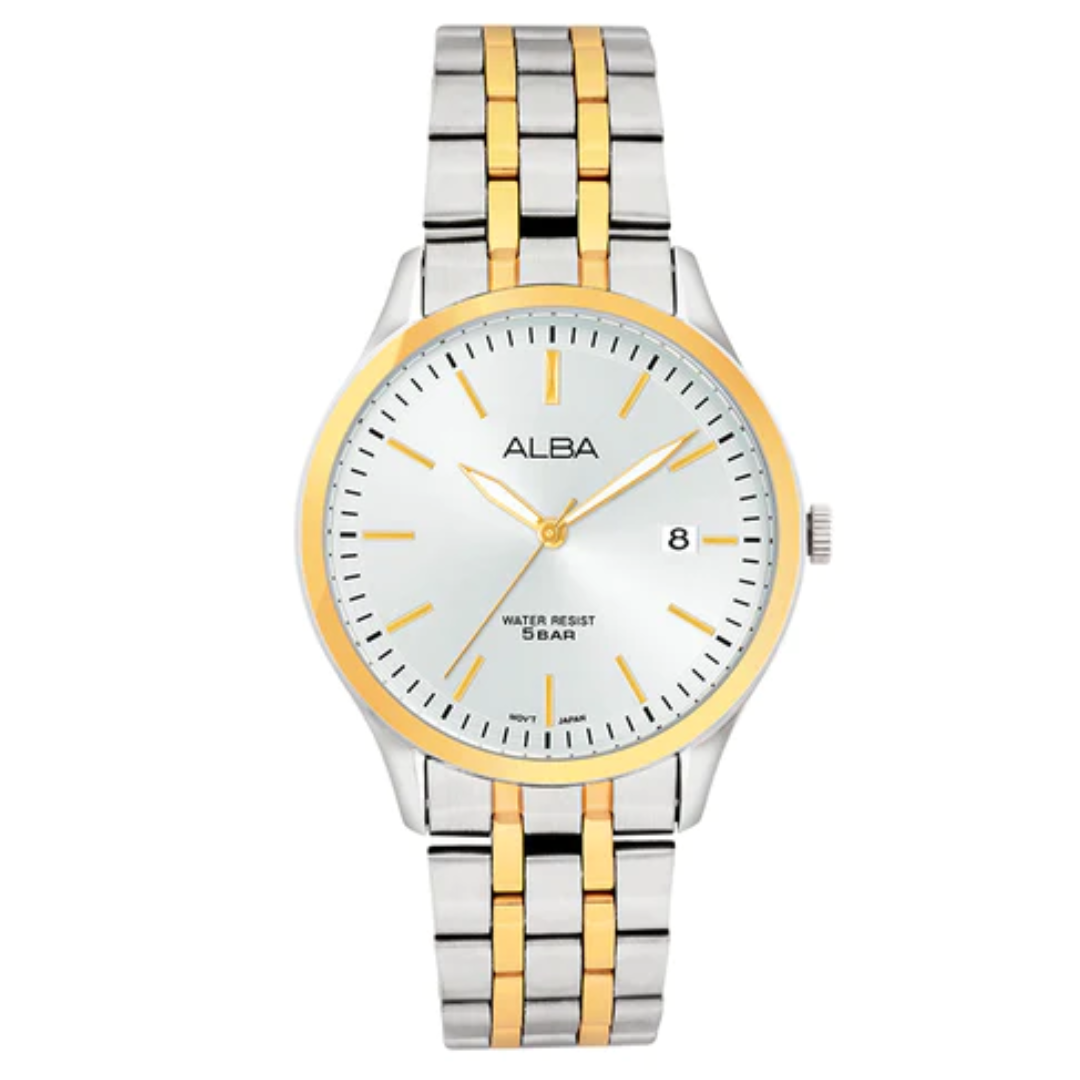 ALBA Sturdy White Dial Watch - AS9S12X1 - KRISHNA WATCH COMPANY
