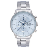 Alba Silver-White Dial Chronograph AM3767X1
