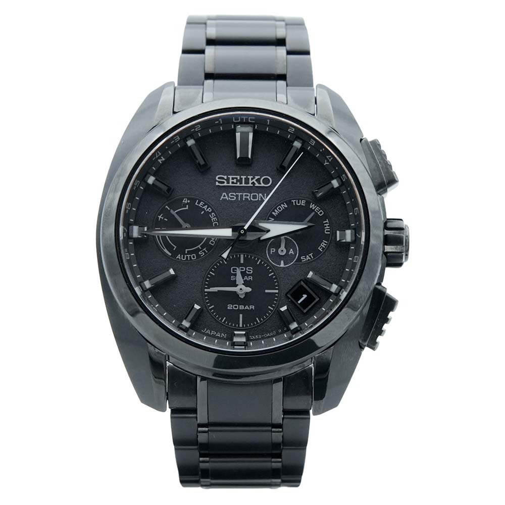 SEIKO ASTRON – Titanium GPS Solar Watch SSH069J1 - KRISHNA WATCH COMPANY