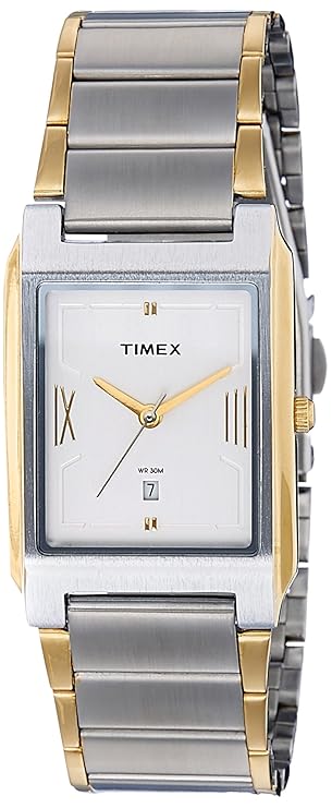 TIMEX Classics Analog Silver Dial Men's Watch - CT17 - KRISHNA WATCH COMPANY