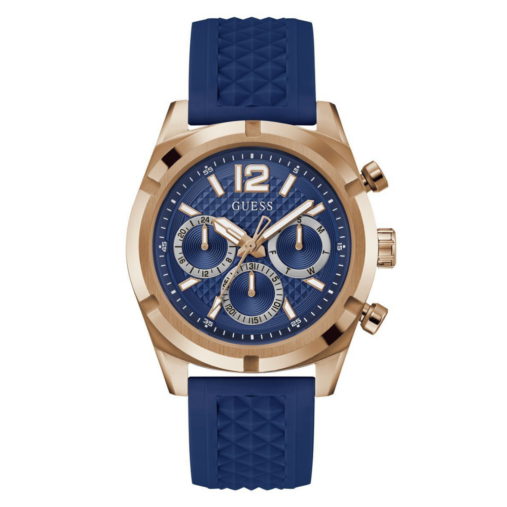 Guess Men's Wristwatch Resistance GW0729G3 Silicone - KRISHNA WATCH COMPANY
