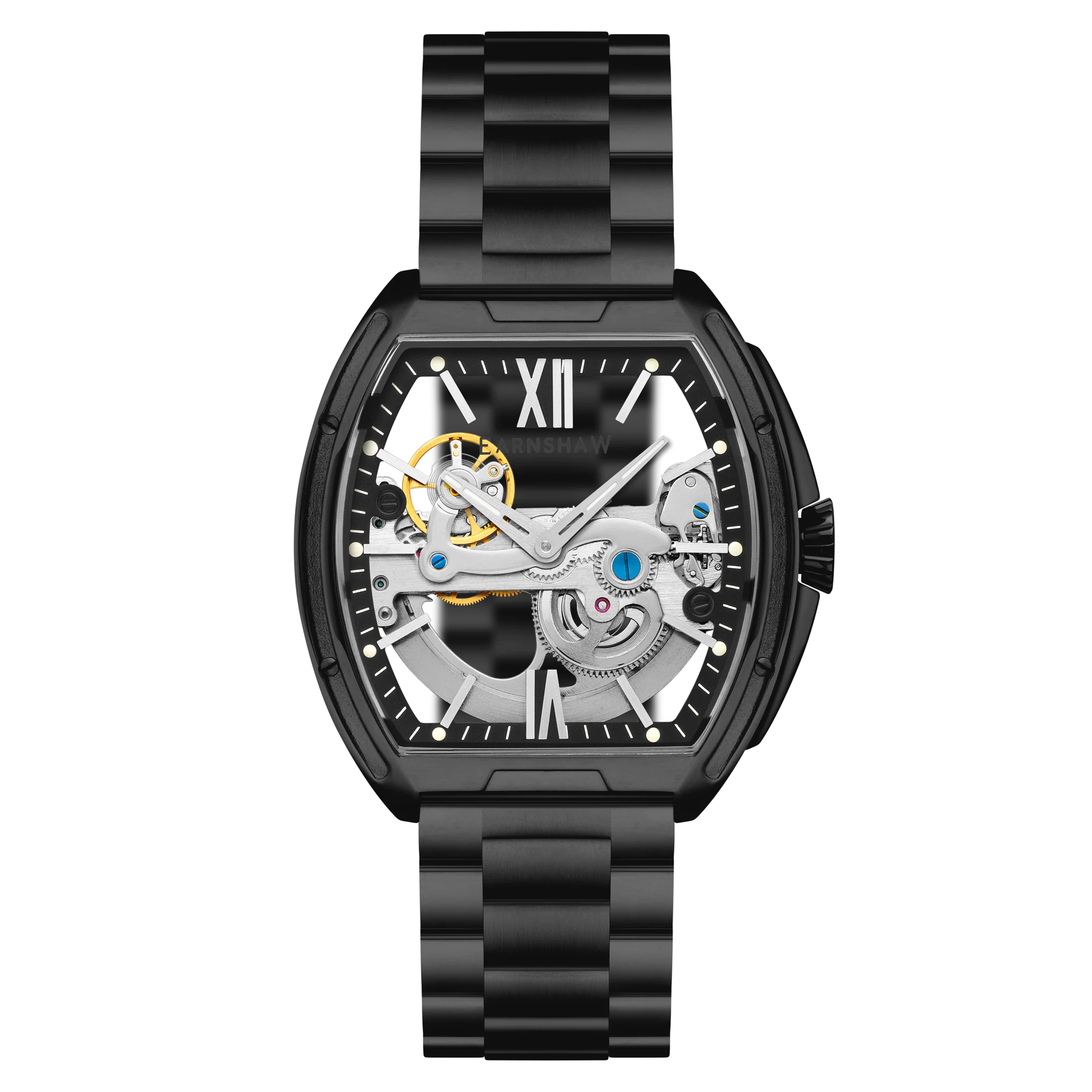 Earnshaw Knightsbridge Black Dial Men's Watch ES-8316-22 - KRISHNA WATCH COMPANY