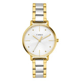 Timex Trendline Round 21mm Silver Dial Analog Women Watch - TWEL15828 - KRISHNA WATCH COMPANY
