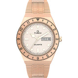 Timex 3 Hands Women's Analog Cream Dial Coloured Quartz Watch - TW2U95700UJ