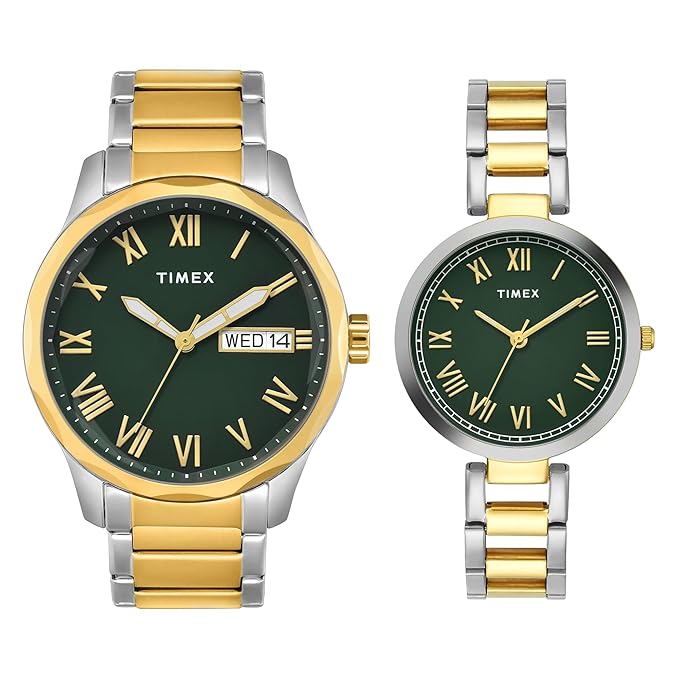 Timex Analog Watch For Couple - TW00PR340 - KRISHNA WATCH COMPANY