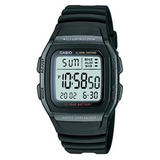 CASIO Youth Black Digital - Unisex Watch W-96H-1AVDF - D031