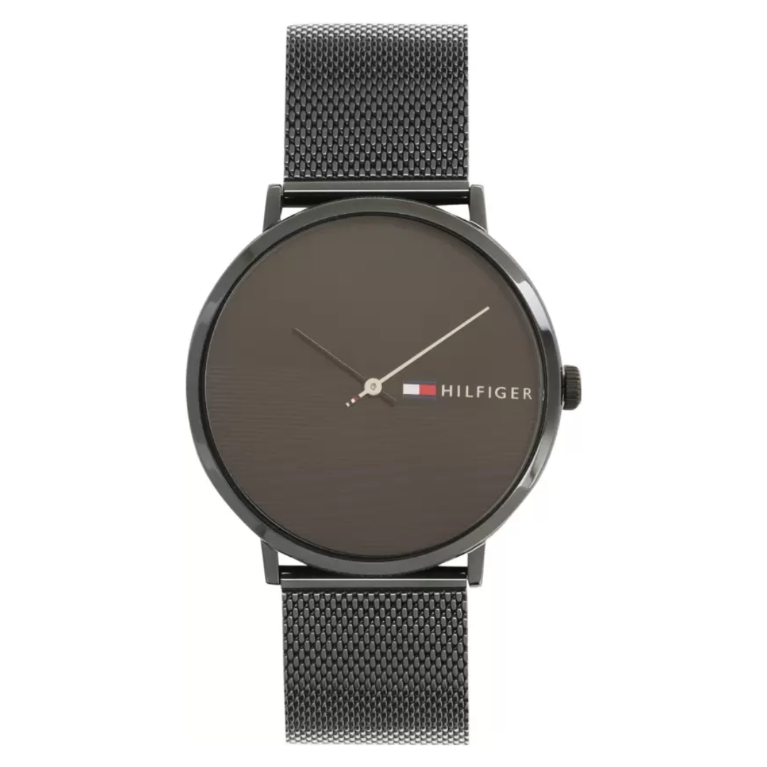 Tommy Hilfiger Quartz Analog Black Dial Metal Strap Watch for Men Men's Watch 1791464 - KRISHNA WATCH COMPANY