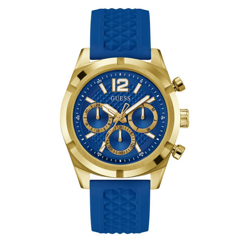 Guess Men's Wristwatch Resistance Silicone GW0729G1 - KRISHNA WATCH COMPANY