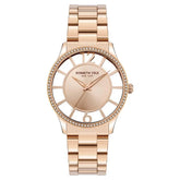 Kenneth Cole Quartz Analog Rose Gold Dial Stainless Steel Strap Watch for Women - NEKCWLG2105603LD